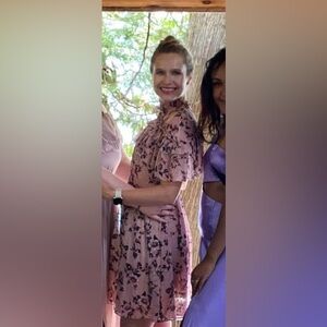 Kate Spade Pink Floral Mini Dress